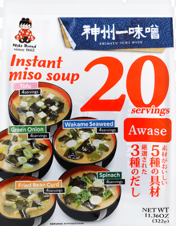 SHINSHUICHI INSTANT MISO SOUP 20P