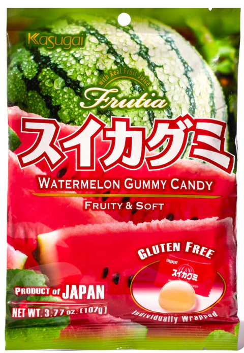 KASUGAI FRUTIA WTRMELON GUMMY