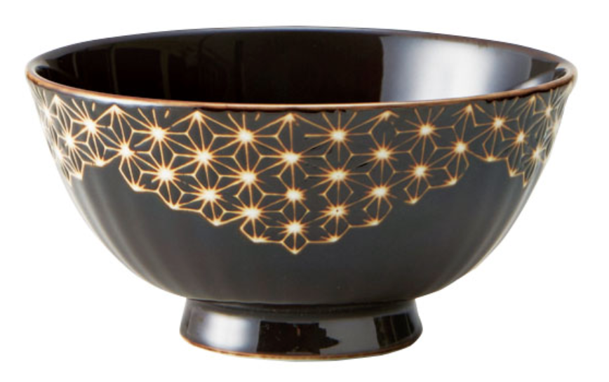 DAITOUA Pastel Black Bowl