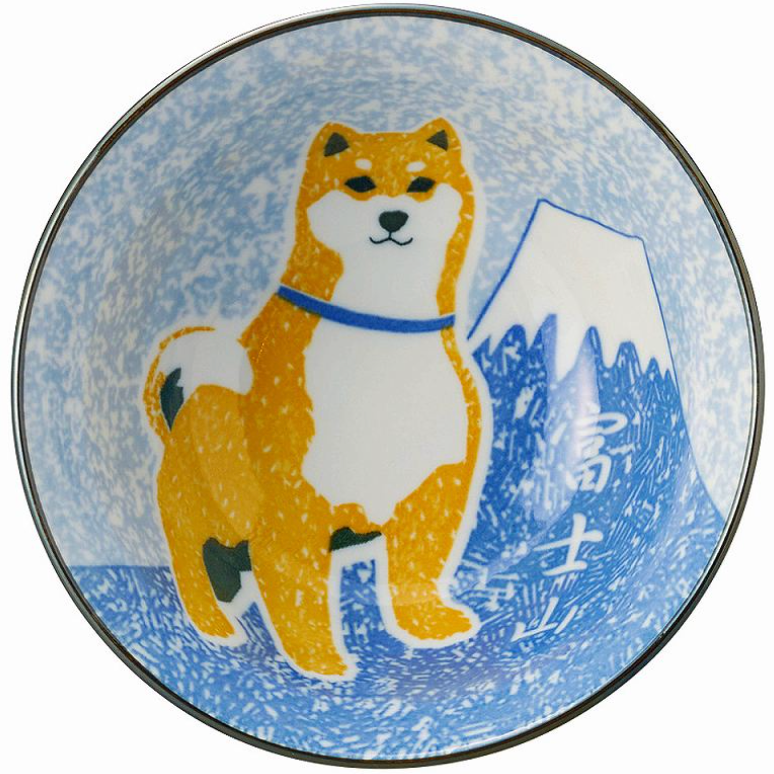 DAITOUA Shibainu Mt.Fuji 4.8 Bowl