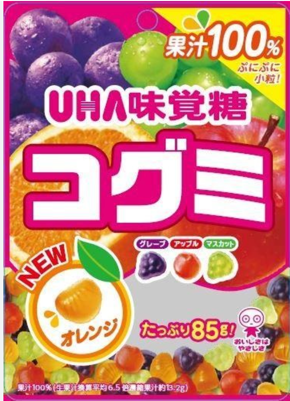 UHA Kogumi Gummy 85G