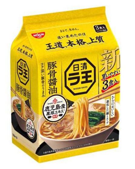 Nissin La King Tonkotu Shoyu 3Pcs