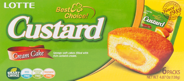 Lotte Custard Cake 23G