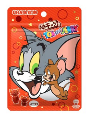 UHA Mikakuto Puni Chara Gummy Tom and Jerry 51g