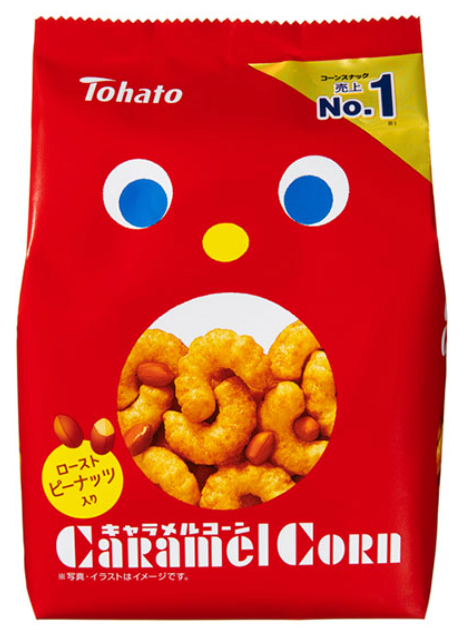 Tohato Caramel Corn Original Flavour 70G