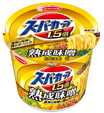 ACECOOK SUPER CUP 1.5X MISO RAMEN 138G