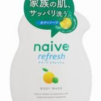 KRACIE Naive Body Soap Lemon Leaf Extract Pump 530ml