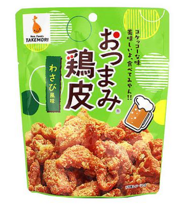 Chicken Skin Wasabi Flavor 50G