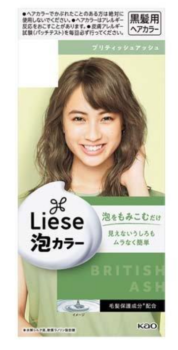 花王 Liese Prettia 泡泡染发剂 雾霾棕 LAW16 