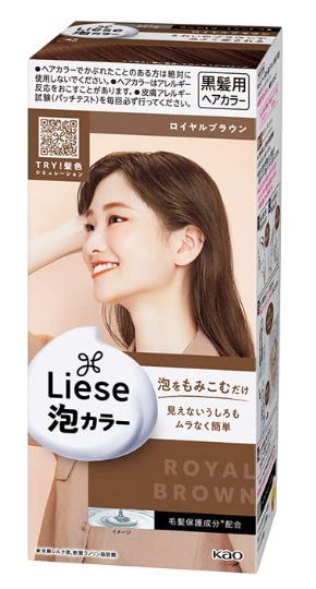 Kao Liese Prettia Bubble Hair Color Royal Brown