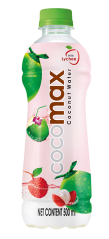 Cocomax Coconut Water With Lychee 500ml