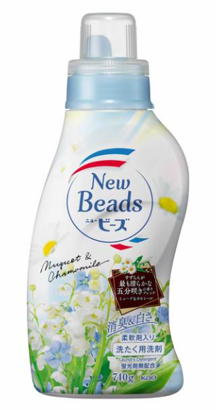 花王 New Beads玫瑰香洗衣液780g