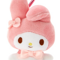 Sanrio Plush Mascot Holder with Heart Carabiner - Melody