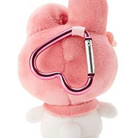 Sanrio Plush Mascot Holder with Heart Carabiner - Melody