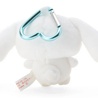 Sanrio Plush Mascot Holder with Heart Carabiner - Cinnamoroll