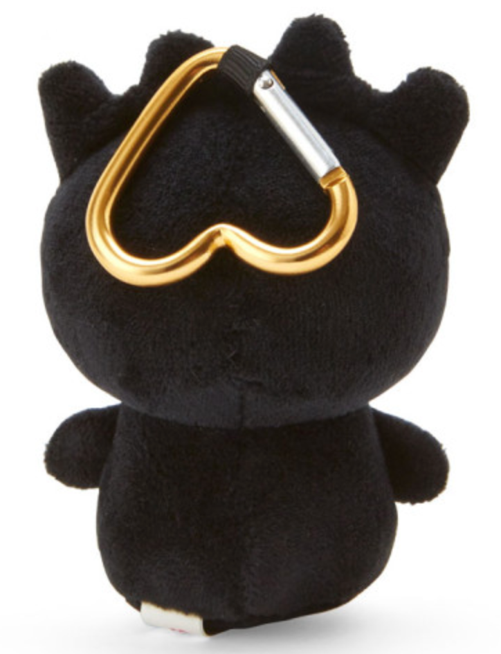 Sanrio Plush Mascot Holder with Heart Carabiner -Bad Badtz-Maru