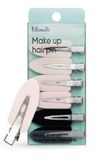 Fillimilli Make Up Hair Pin 6pcs