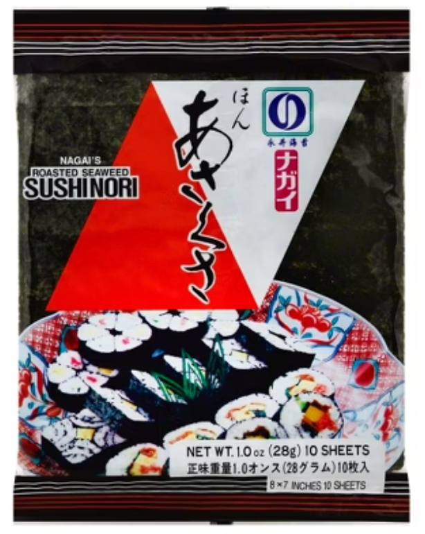 NAGAI ROASTED NORI SEAWEED 10 SHEET