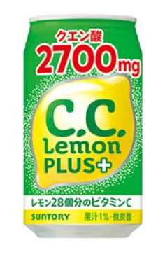 SUNTORY C.C. LEMON PLUS DRINK 350ML