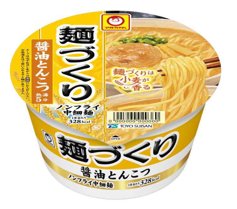 TOYO MARUCHAN QTTA CUP NOODLES SOY SAUCE TONKOTSU FLAVOUR 84G