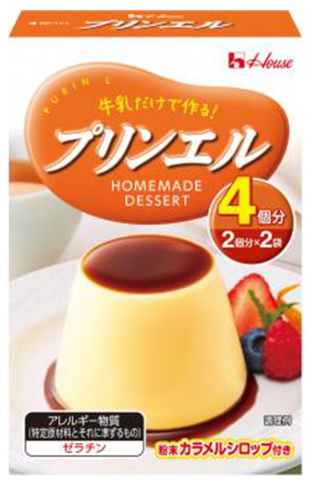 House Foods Handmade Caramel Pudding 54G