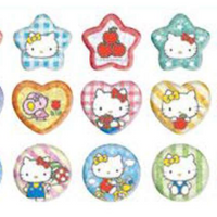 Hello Kitty Seal Flakes Sticker