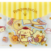 Sanrio Stickers and Case Set - Pom Pom Purin