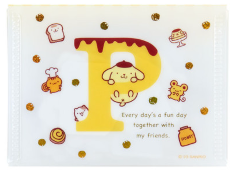 Sanrio Stickers and Case Set - Pom Pom Purin