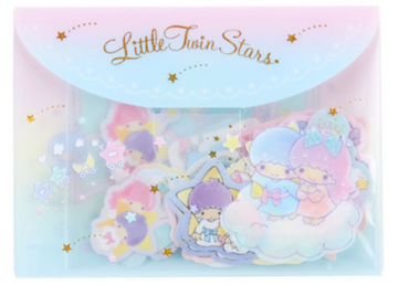 Sanrio Stickers and Case Set - Little Twin Stars