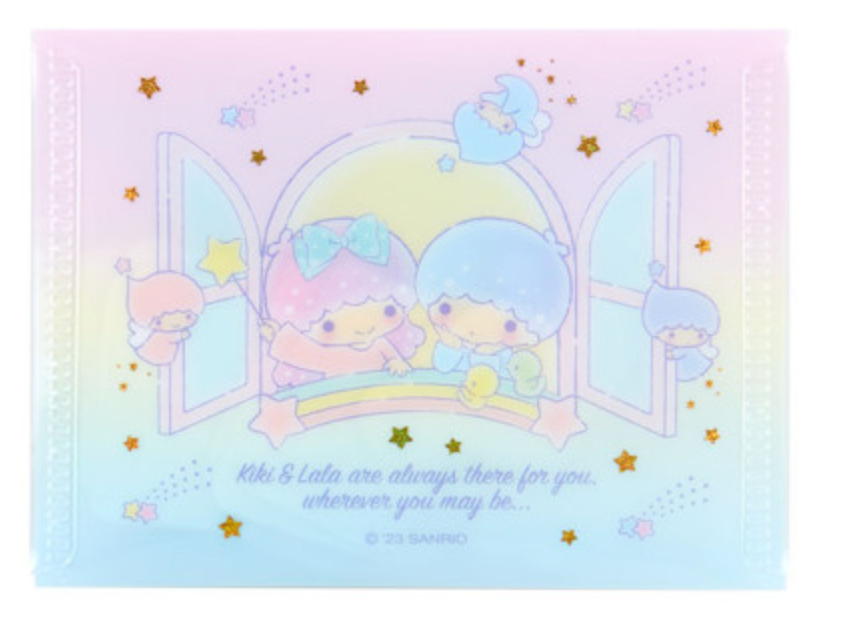 Sanrio Stickers and Case Set - Little Twin Stars