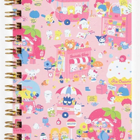 Japan Sanrio Original B7 Ring Notebook - Sanrio Characters