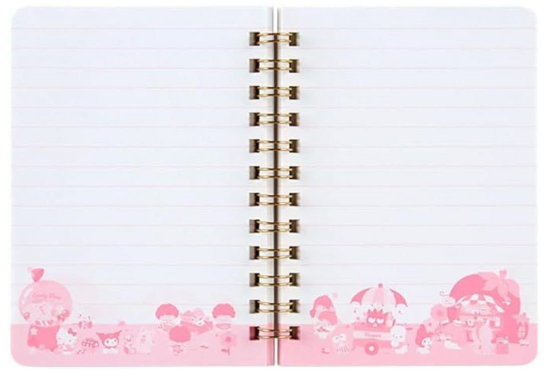 Sanrio Original B7 Ring Notebook - Sanrio Characters