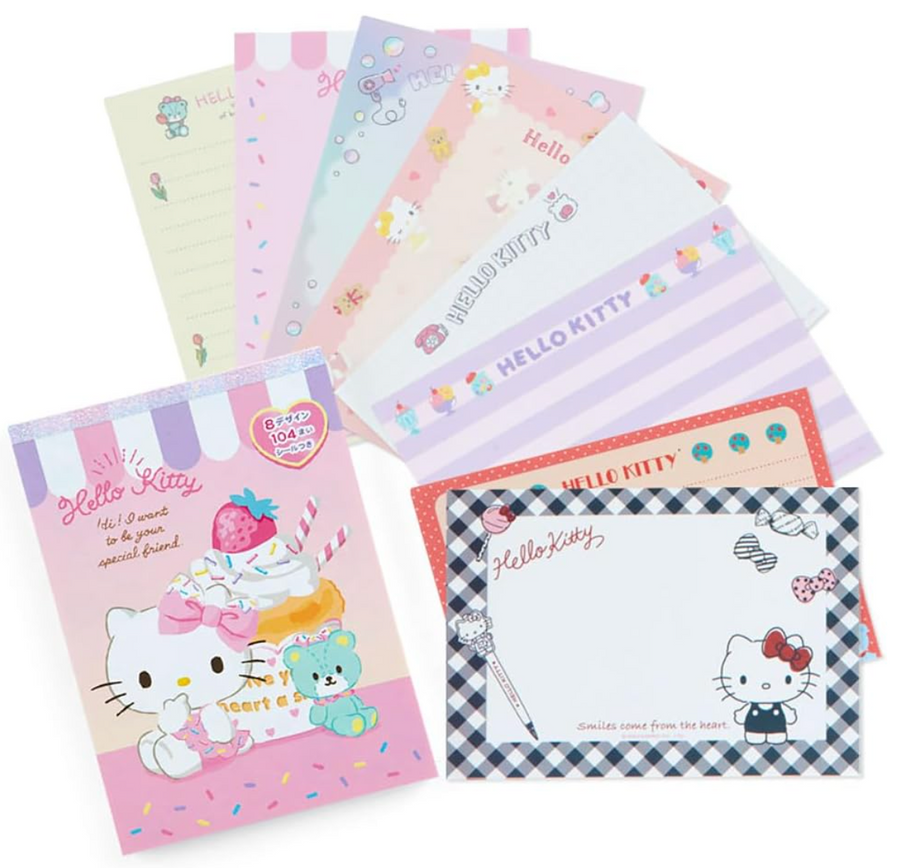 Japan Sanrio Original A6 Memo Set - Hello Kitty