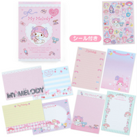 Sanrio Mix Designs Memo Pad - My Melody