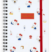 Hello Kitty B6 Ruled Elastic Closure Notebook