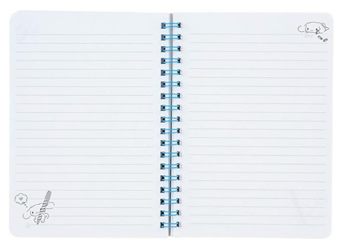 Cinnamoroll B6 Ruled Elastic Closure Notebook