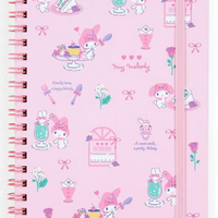 My Melody B6 Ruled Elastic Closure Notebook