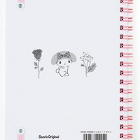 My Melody B6 Ruled Elastic Closure Notebook