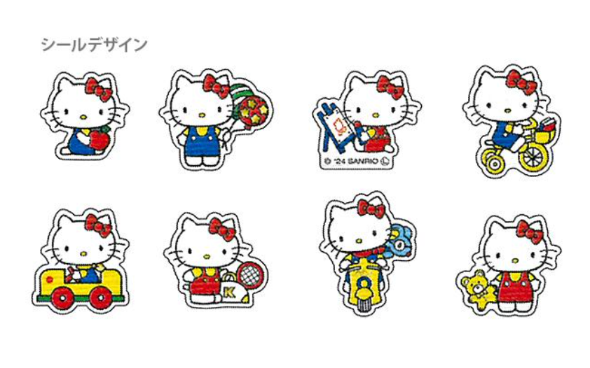 Sanrio Washi Sticker Set - Hello Kitty