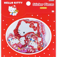 Sanrio Aurora Hologram Sticker Pack - Hello Kitty : Red