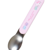 Sanrio Fork Spoon Chopsticks Tableware Set with Case - Hello Kitty