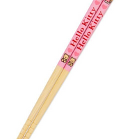 Sanrio Fork Spoon Chopsticks Tableware Set with Case - Hello Kitty