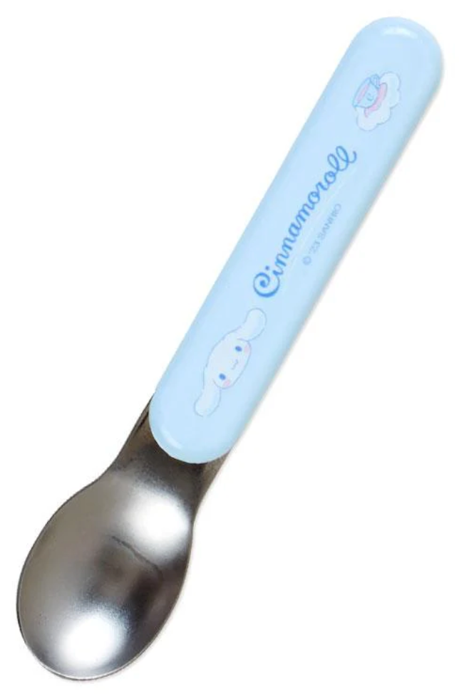 Sanrio Fork Spoon Chopsticks Tableware Set with Case - Cinnamoroll