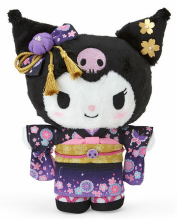 Sanrio Kuromi Kimono Stuffed Toy