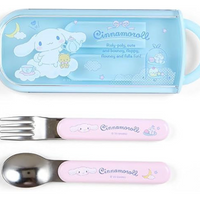 Sanrio Original Bento Lunch Cutlery Set Spoon Fork - Cinnamoroll