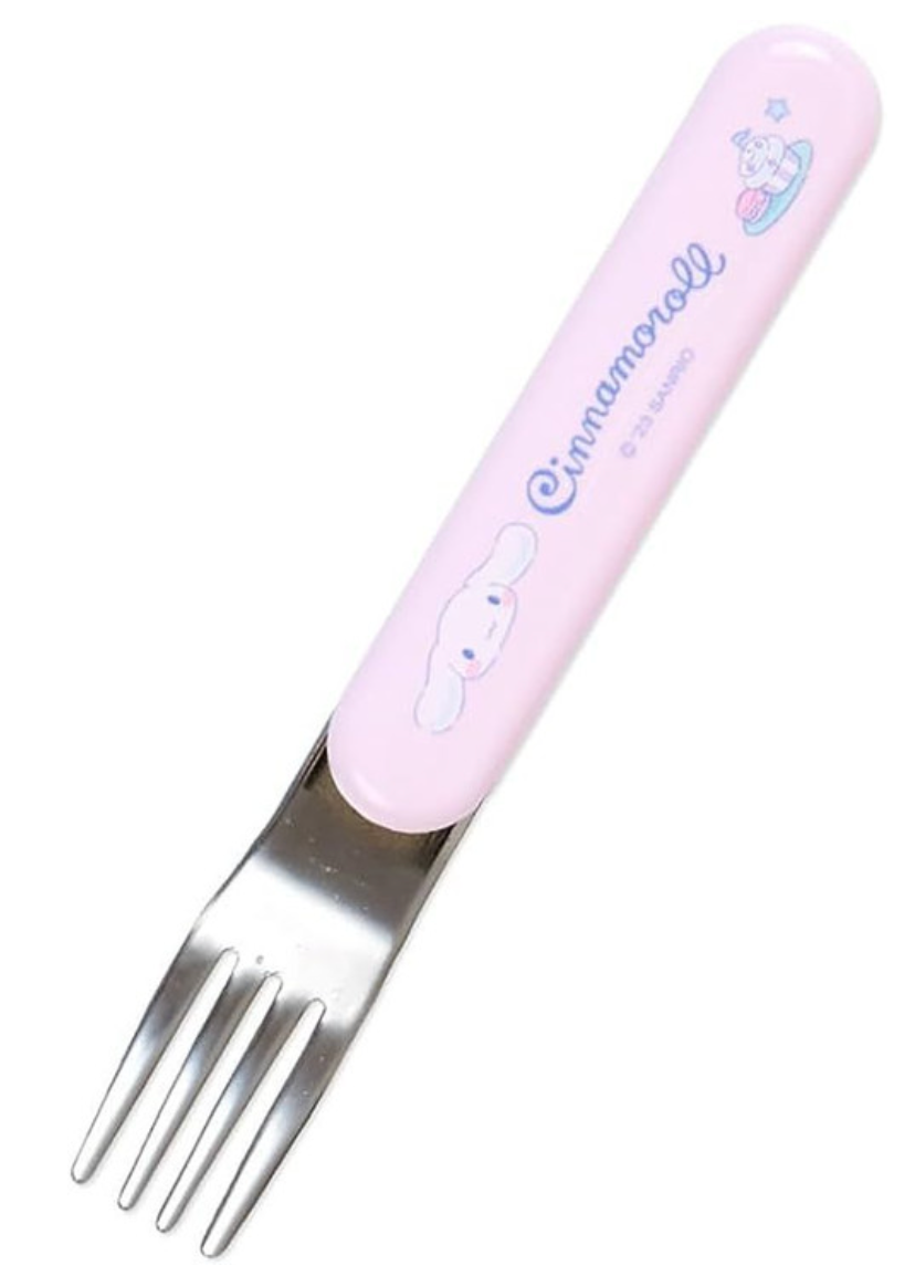 Sanrio Original Bento Lunch Cutlery Set Spoon Fork - Cinnamoroll