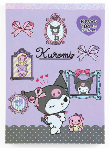 Sanrio Mix Designs Memo Pad - Kuromi