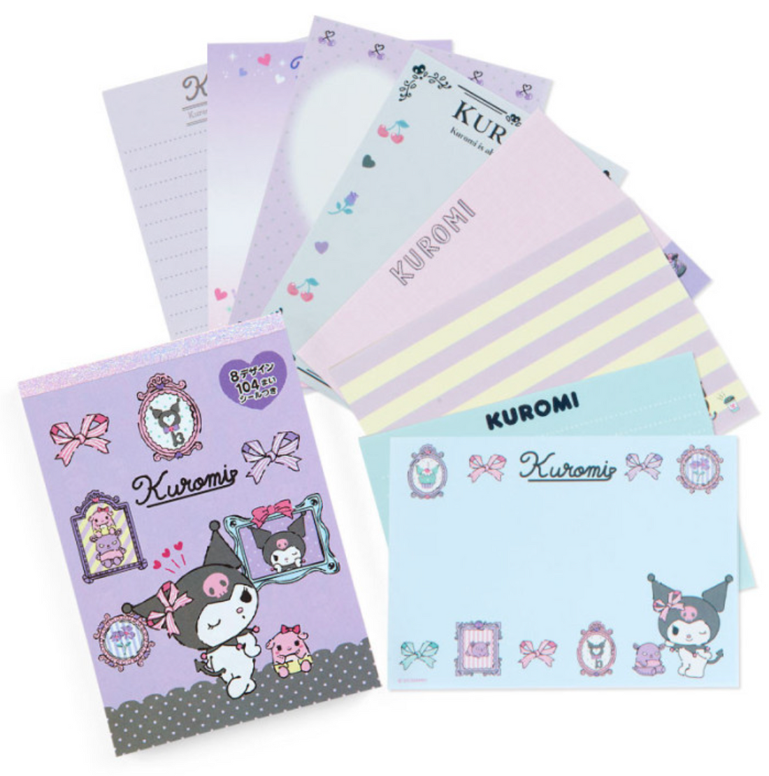 Sanrio Mix Designs Memo Pad - Kuromi