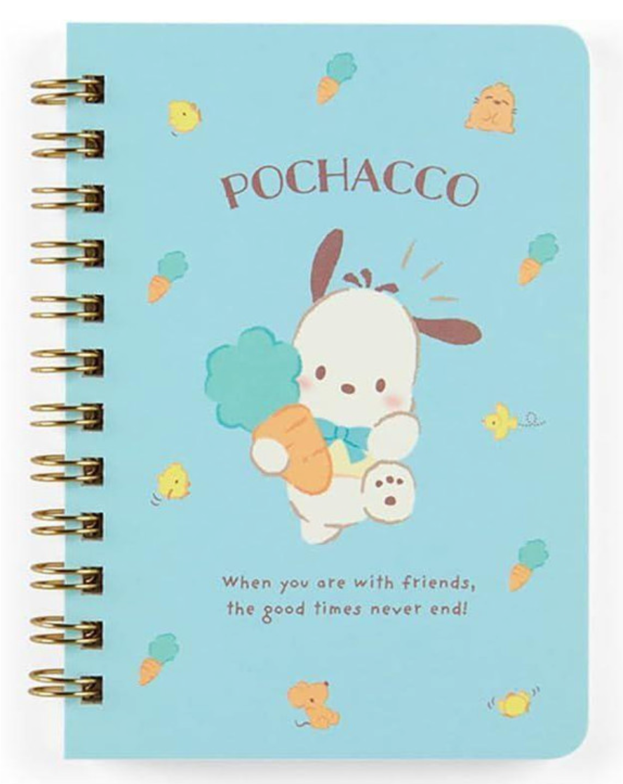 Sanrio Original B7 Ring Notebook - Pochacco