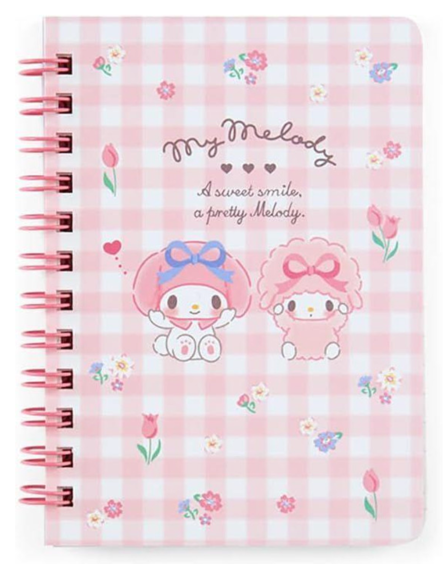 Sanrio Original B7 Ring Notebook - My Melody